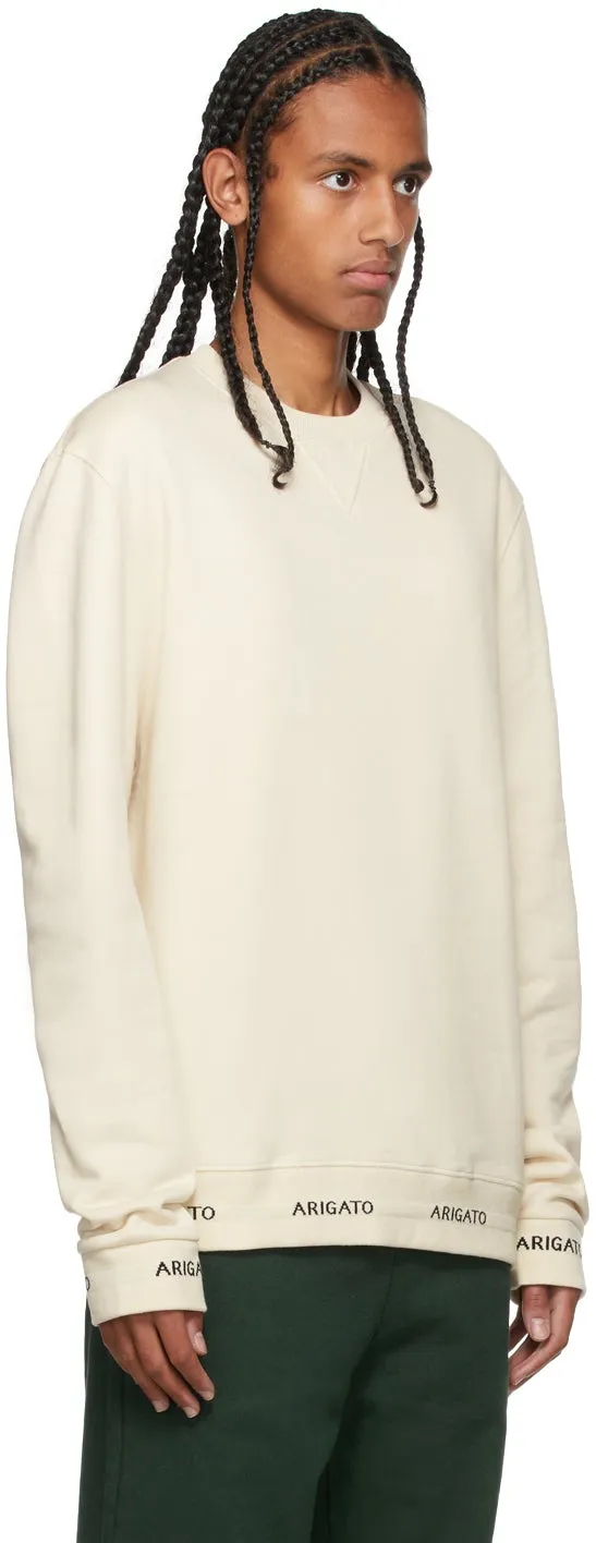 Axel Arigato Beige Feature Sweatshirt