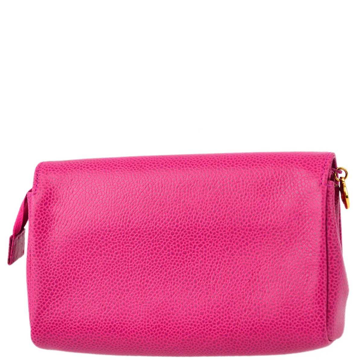 Chanel 1996-1997 Caviar Timeless Cosmetic Pouch