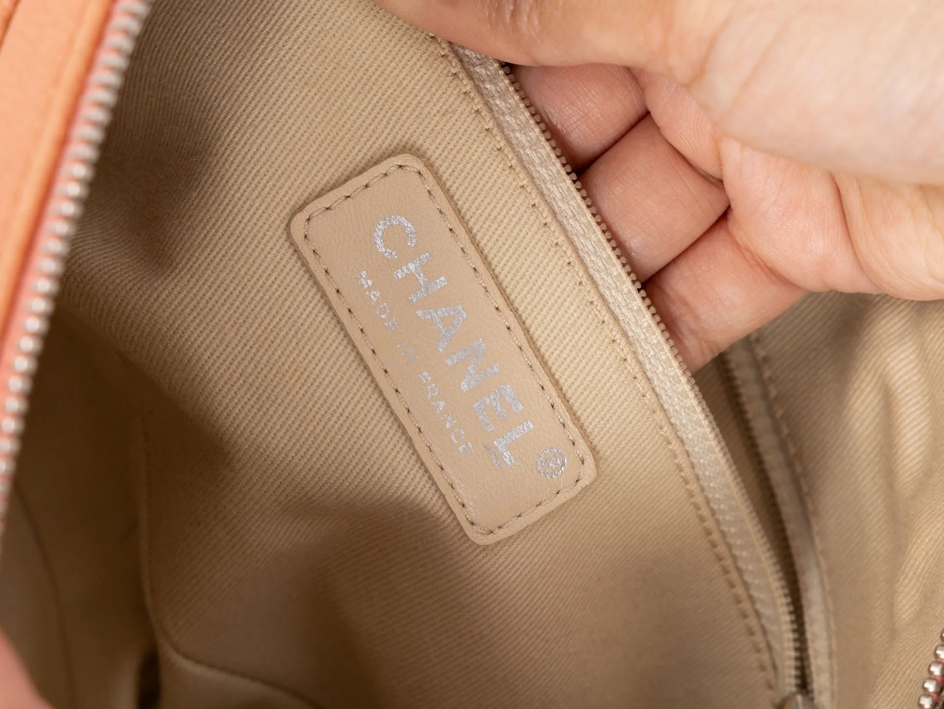 Chanel 2008 Caviar Timeless Pochette
