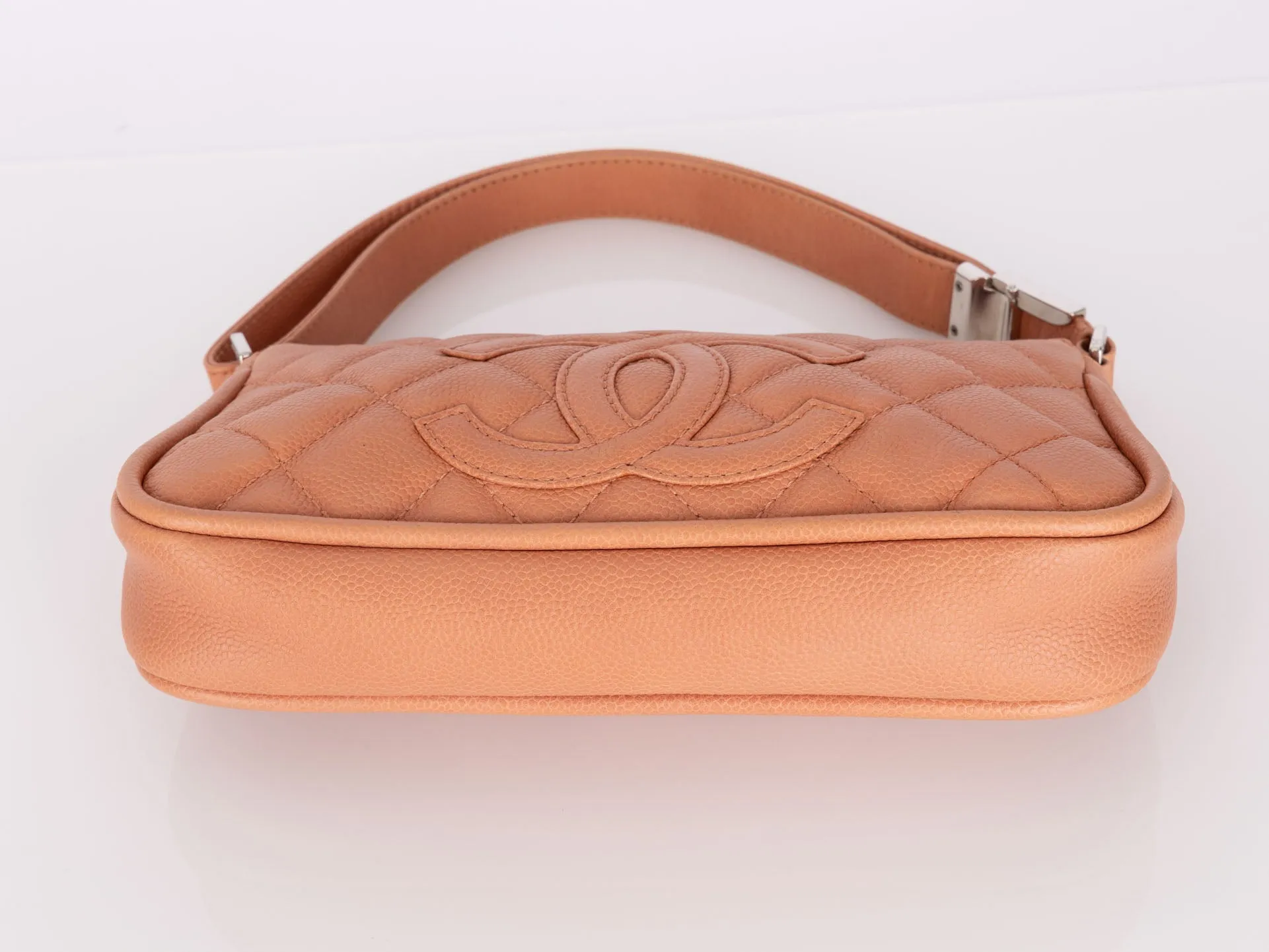 Chanel 2008 Caviar Timeless Pochette