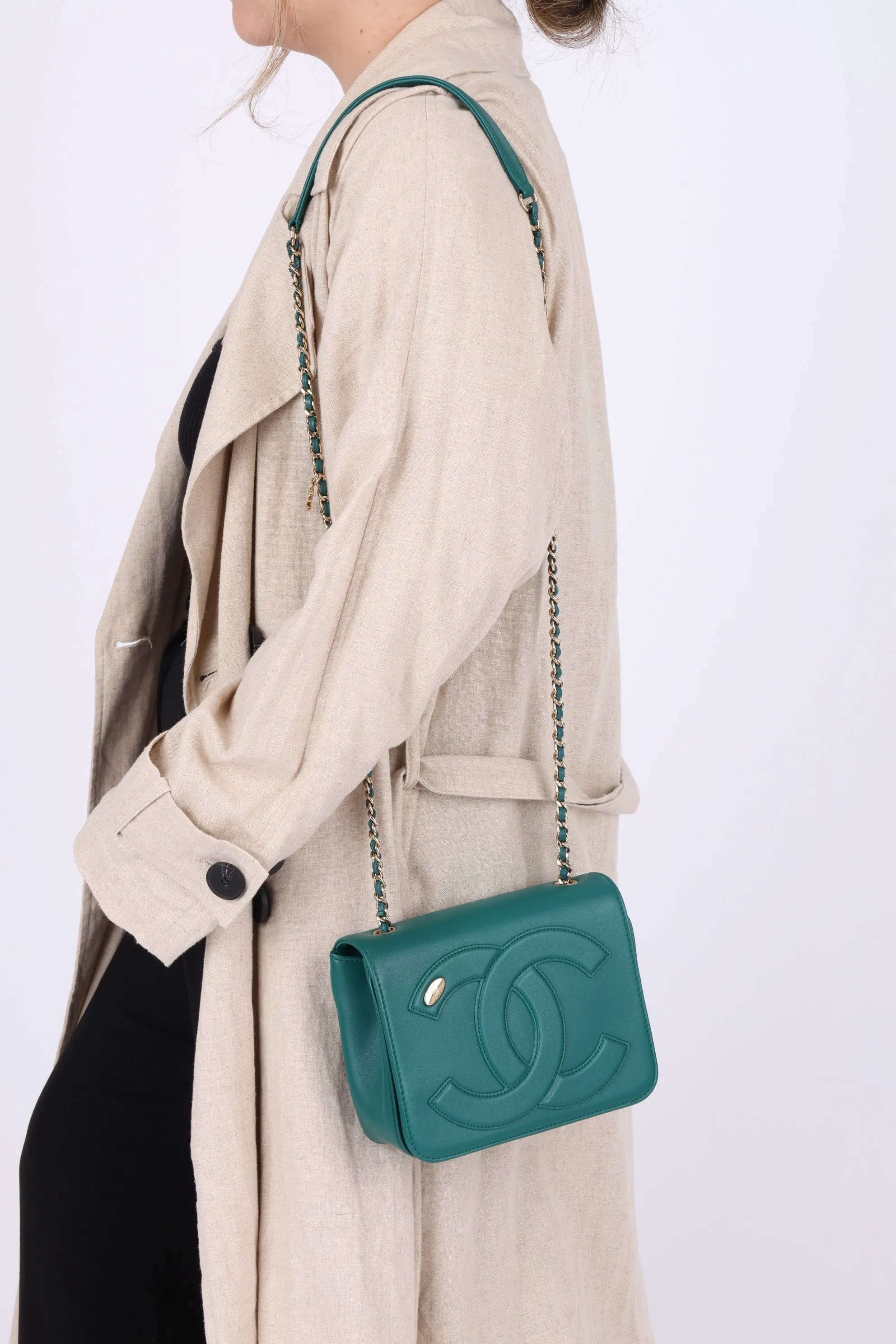 Chanel 2019 Calfskin Timeless Full Flap