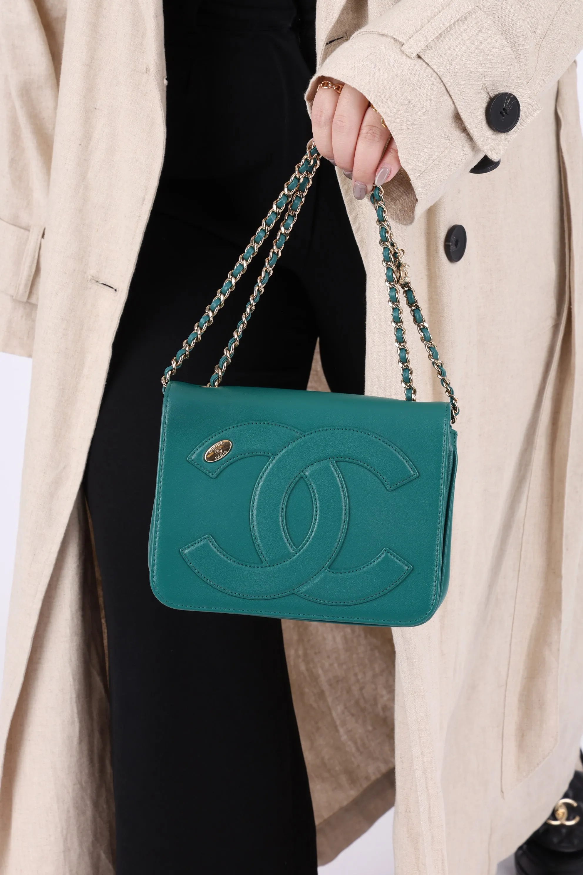 Chanel 2019 Calfskin Timeless Full Flap