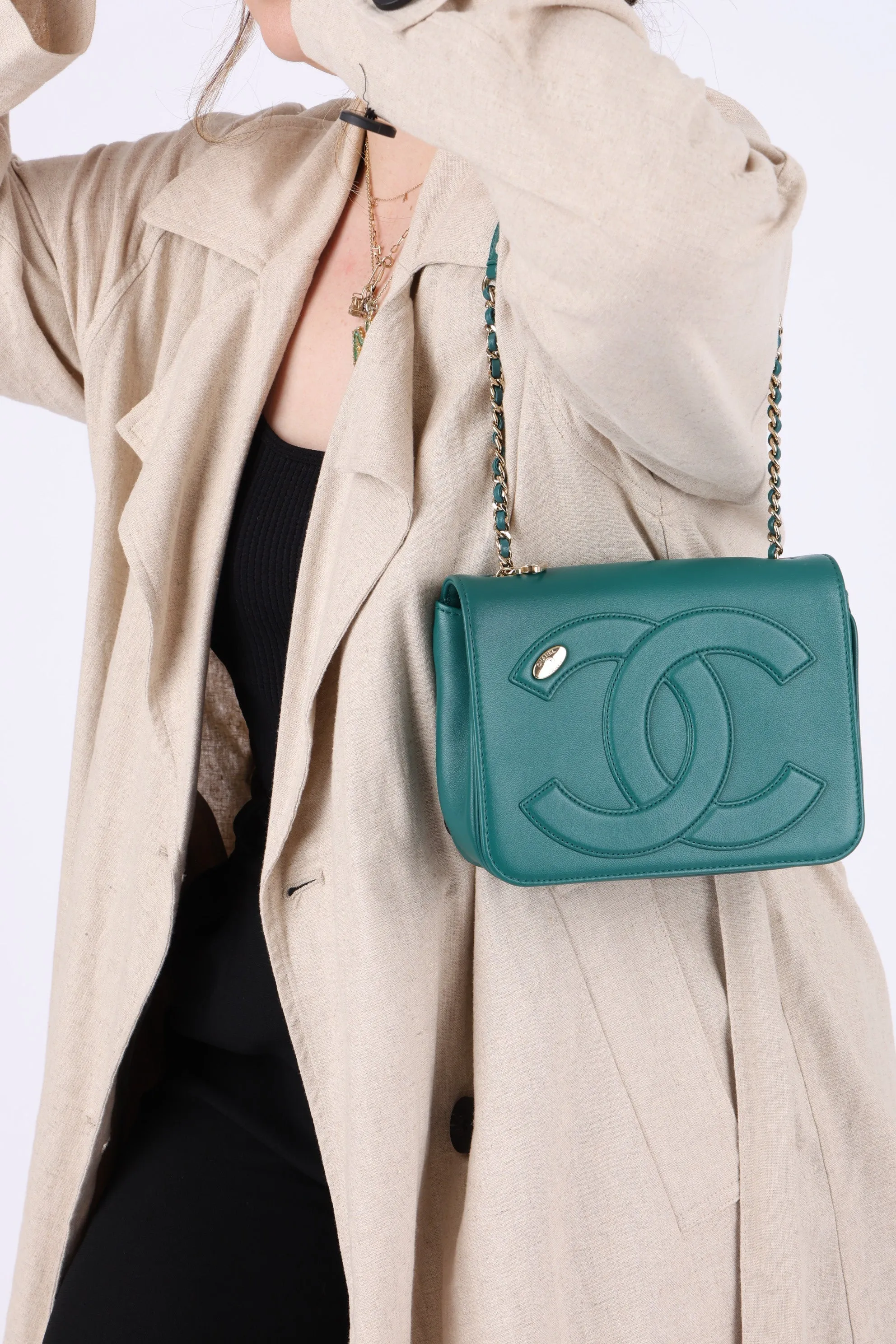 Chanel 2019 Calfskin Timeless Full Flap