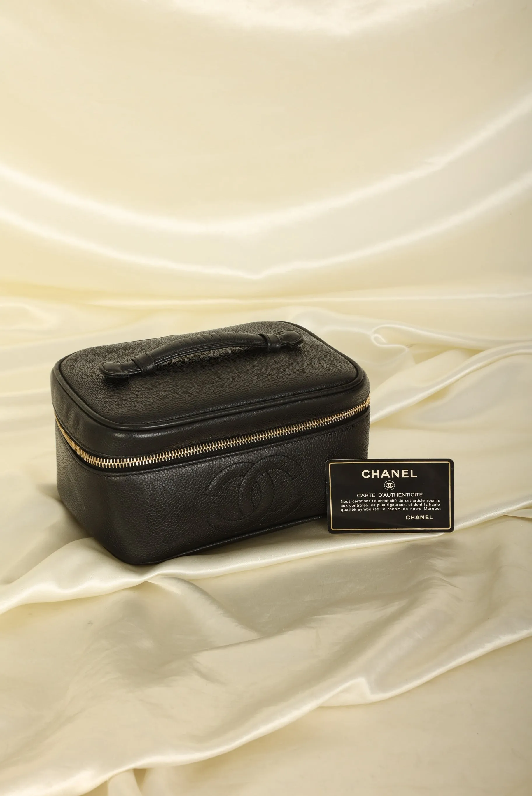 Chanel Caviar Mini Timeless Vanity