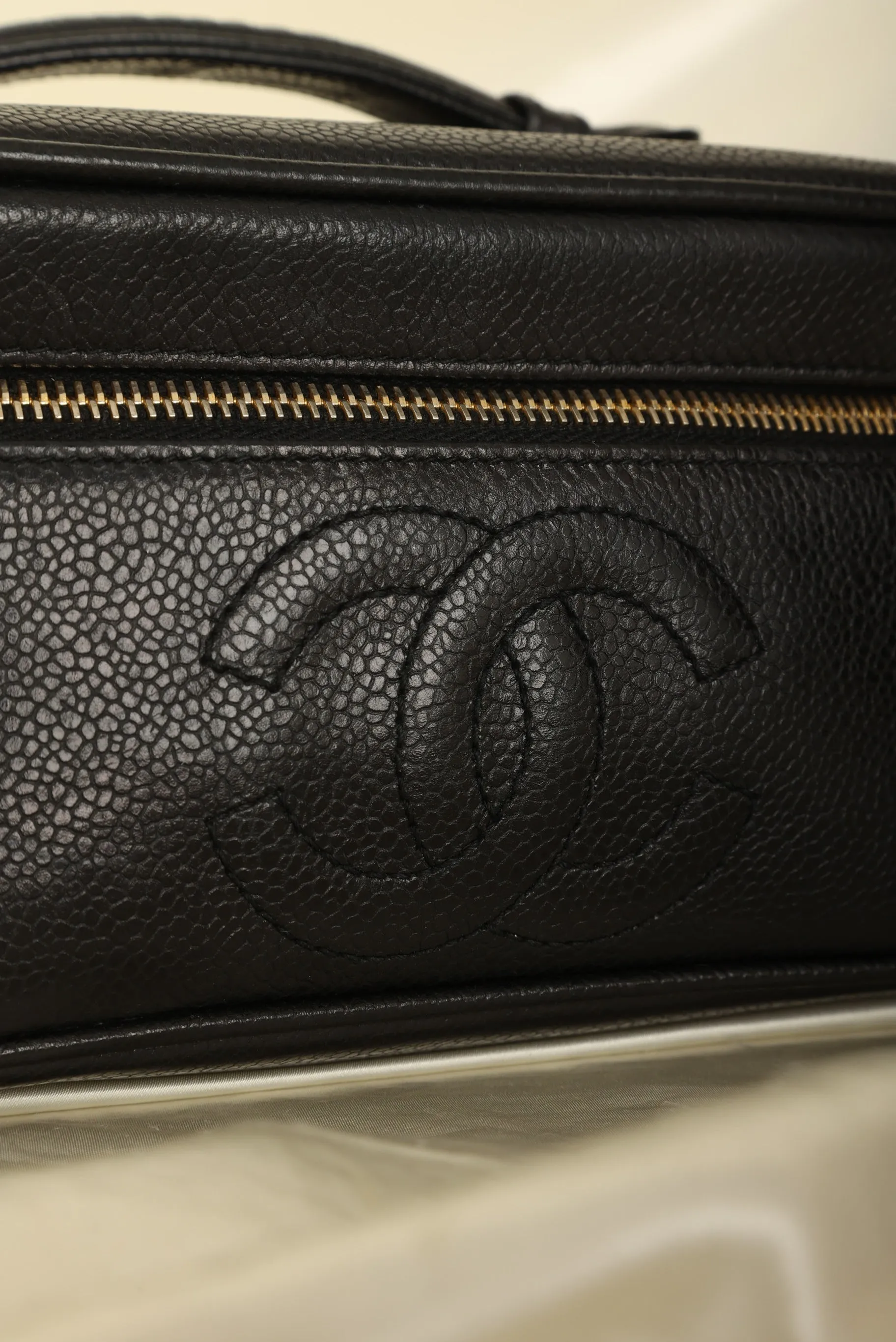 Chanel Caviar Mini Timeless Vanity