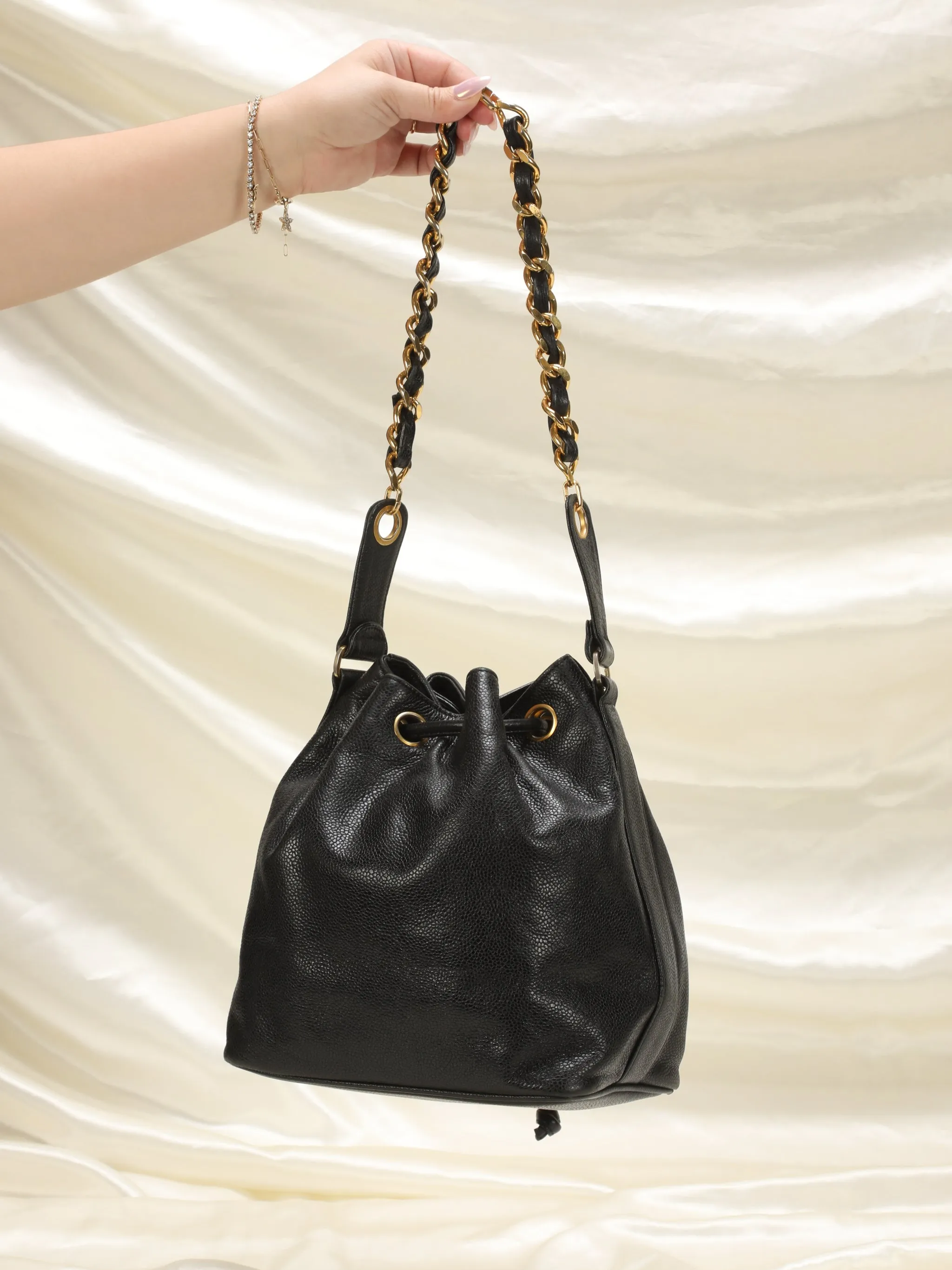 Chanel Caviar Timeless Bucket Bag