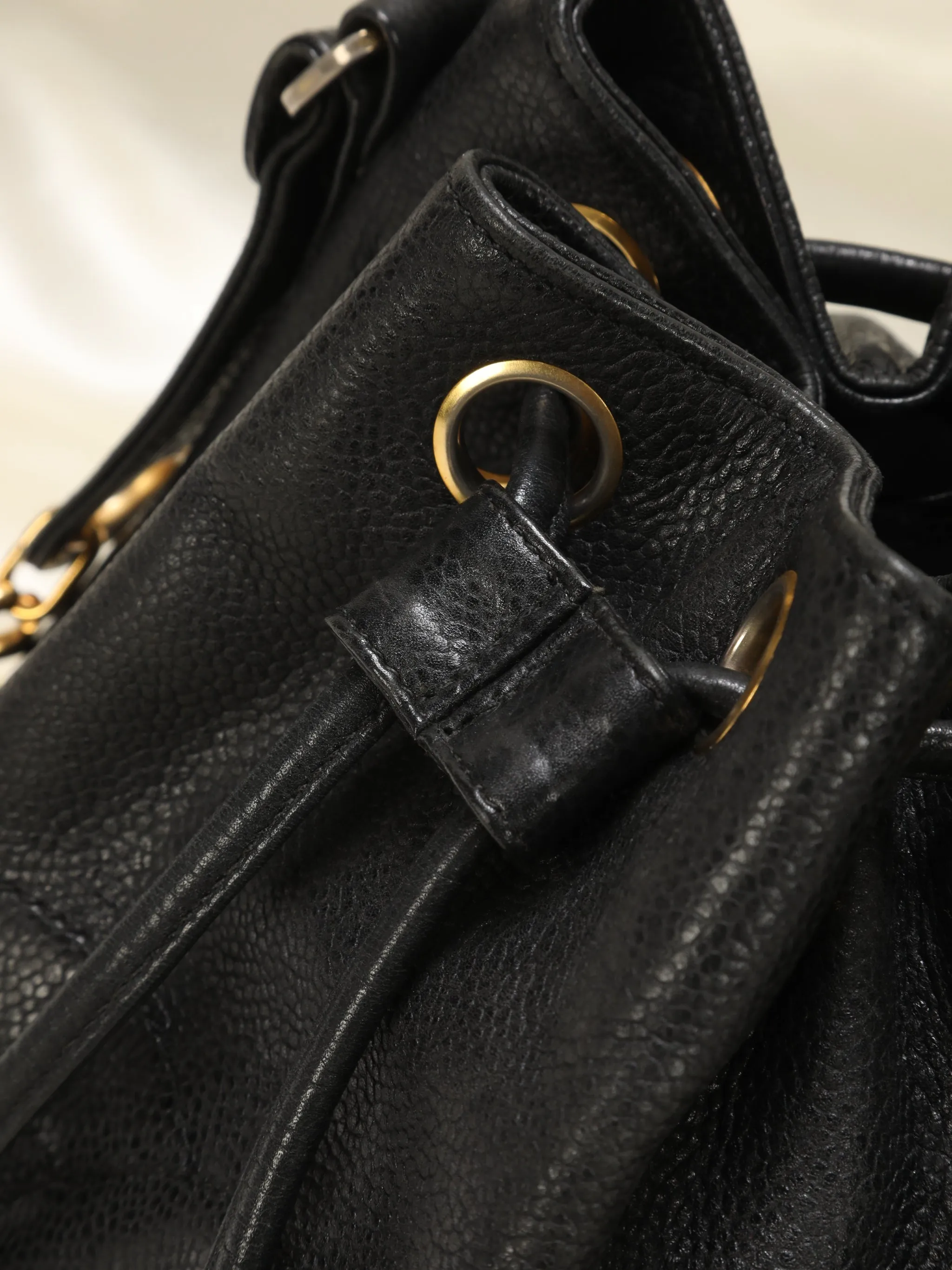 Chanel Caviar Timeless Bucket Bag