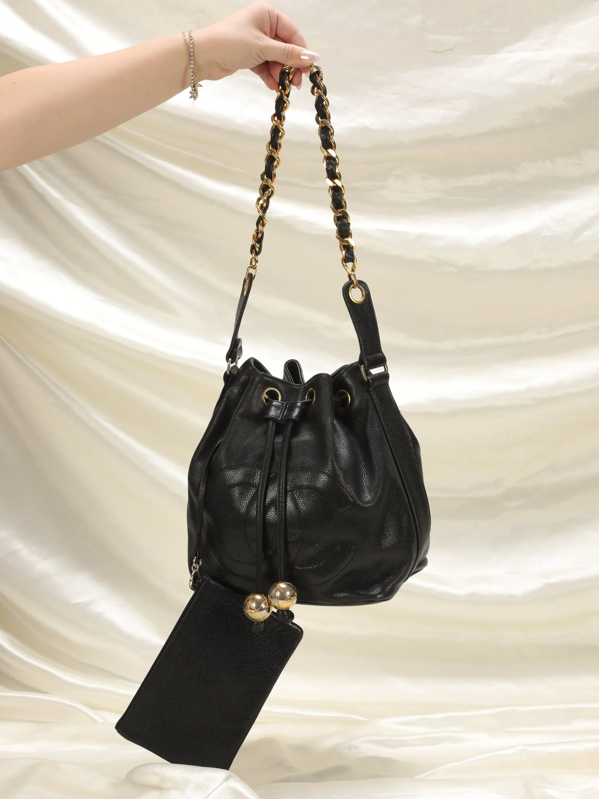 Chanel Caviar Timeless Bucket Bag