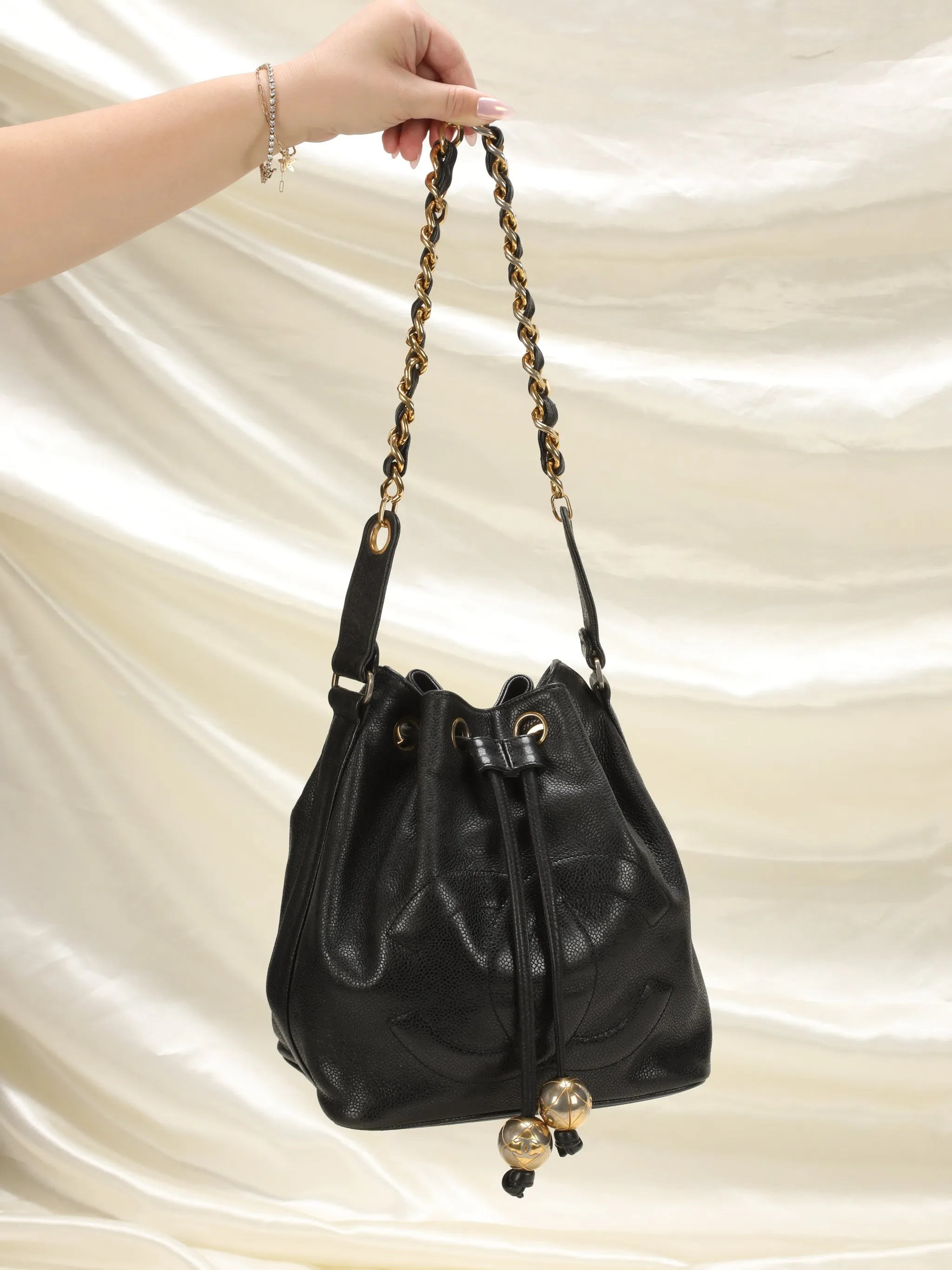 Chanel Caviar Timeless Bucket Bag