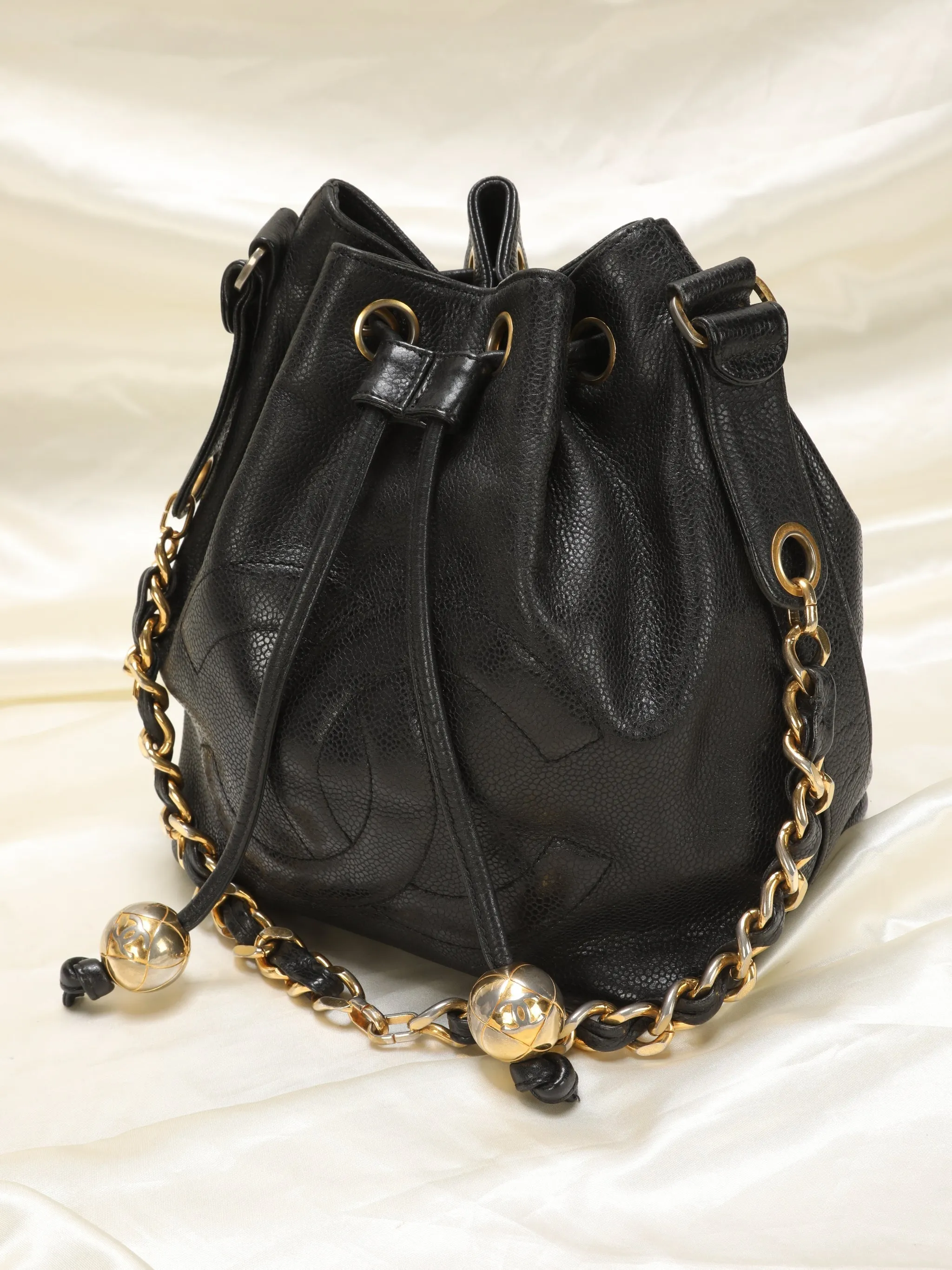 Chanel Caviar Timeless Bucket Bag