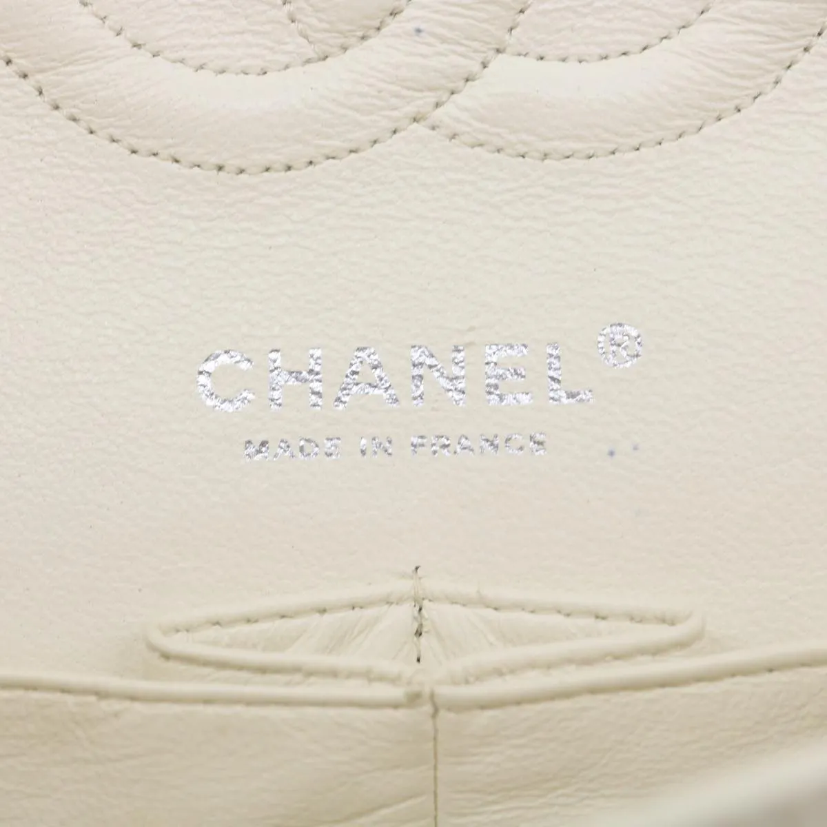 Chanel cream Leather Timeless shoulder bag