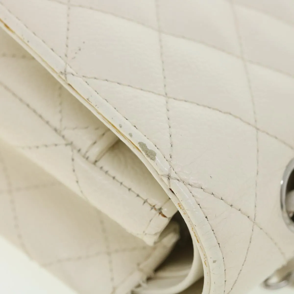 Chanel cream Leather Timeless shoulder bag