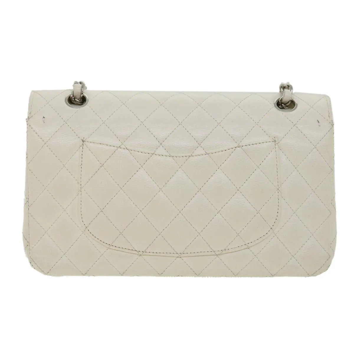 Chanel cream Leather Timeless shoulder bag