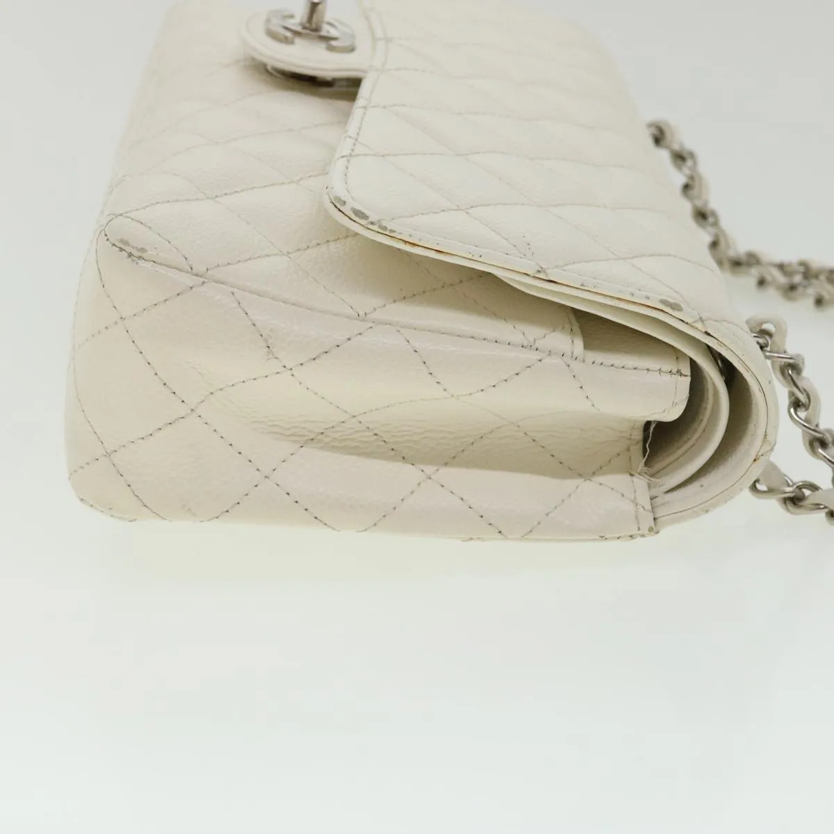 Chanel cream Leather Timeless shoulder bag