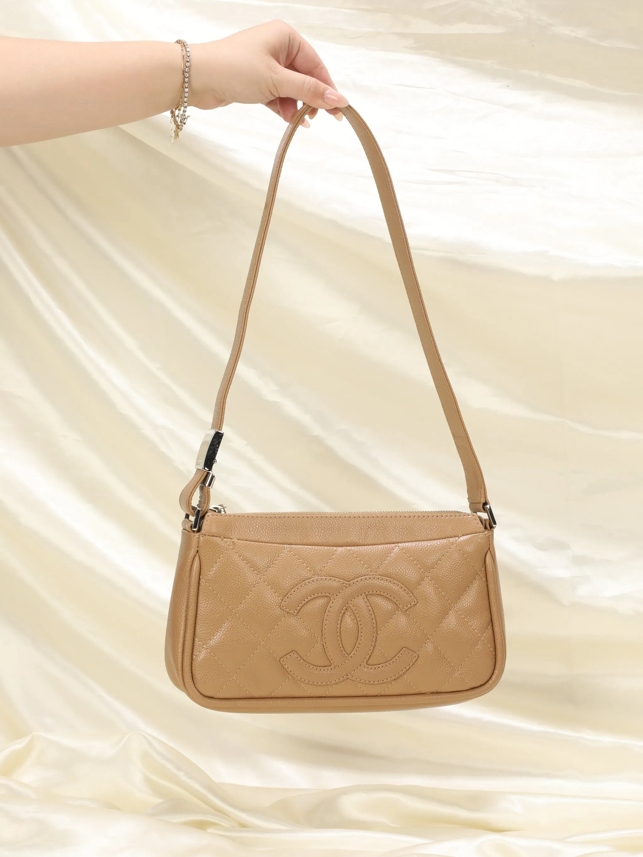 Chanel Timeless Caviar Pochette