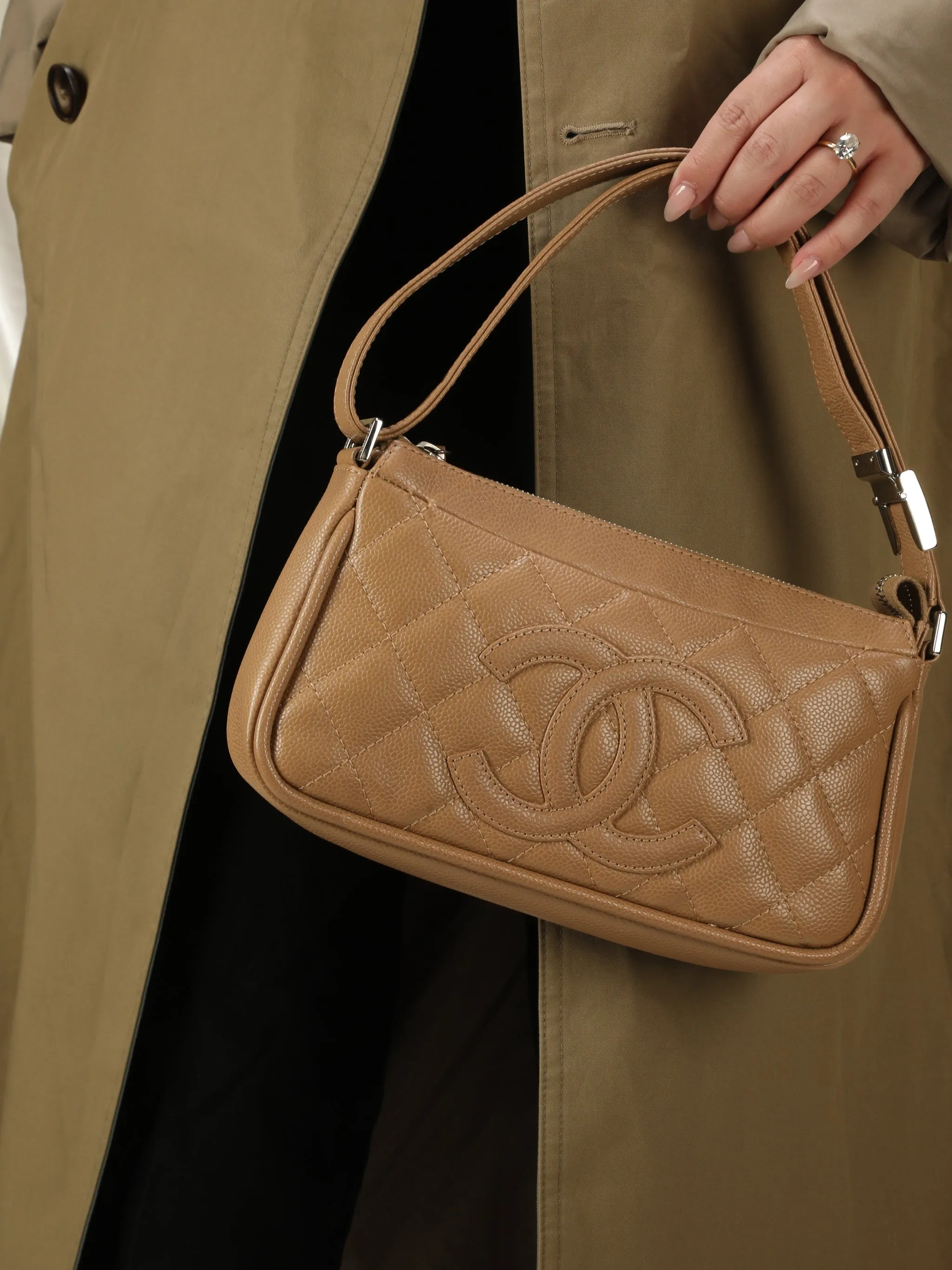 Chanel Timeless Caviar Pochette