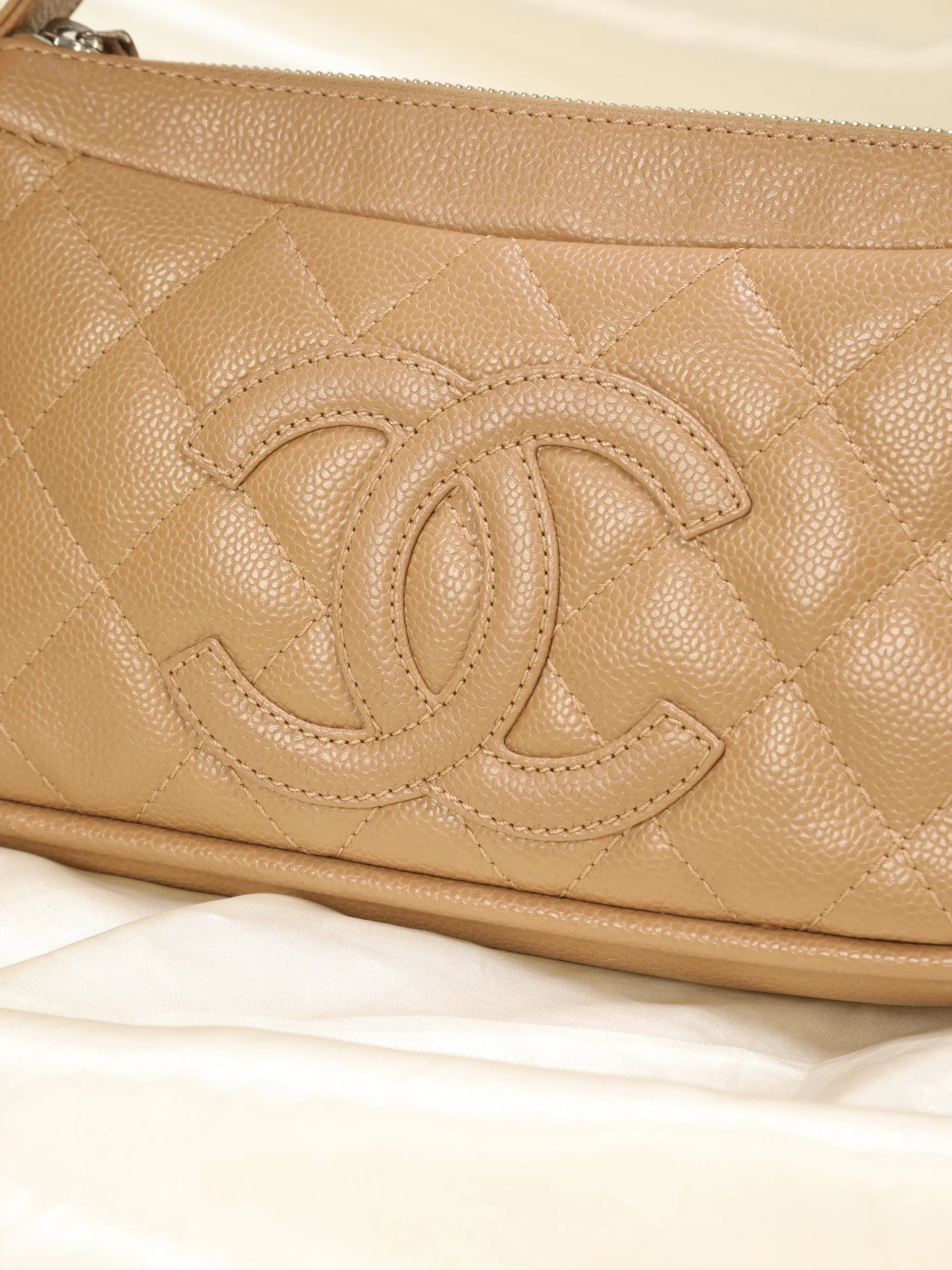 Chanel Timeless Caviar Pochette
