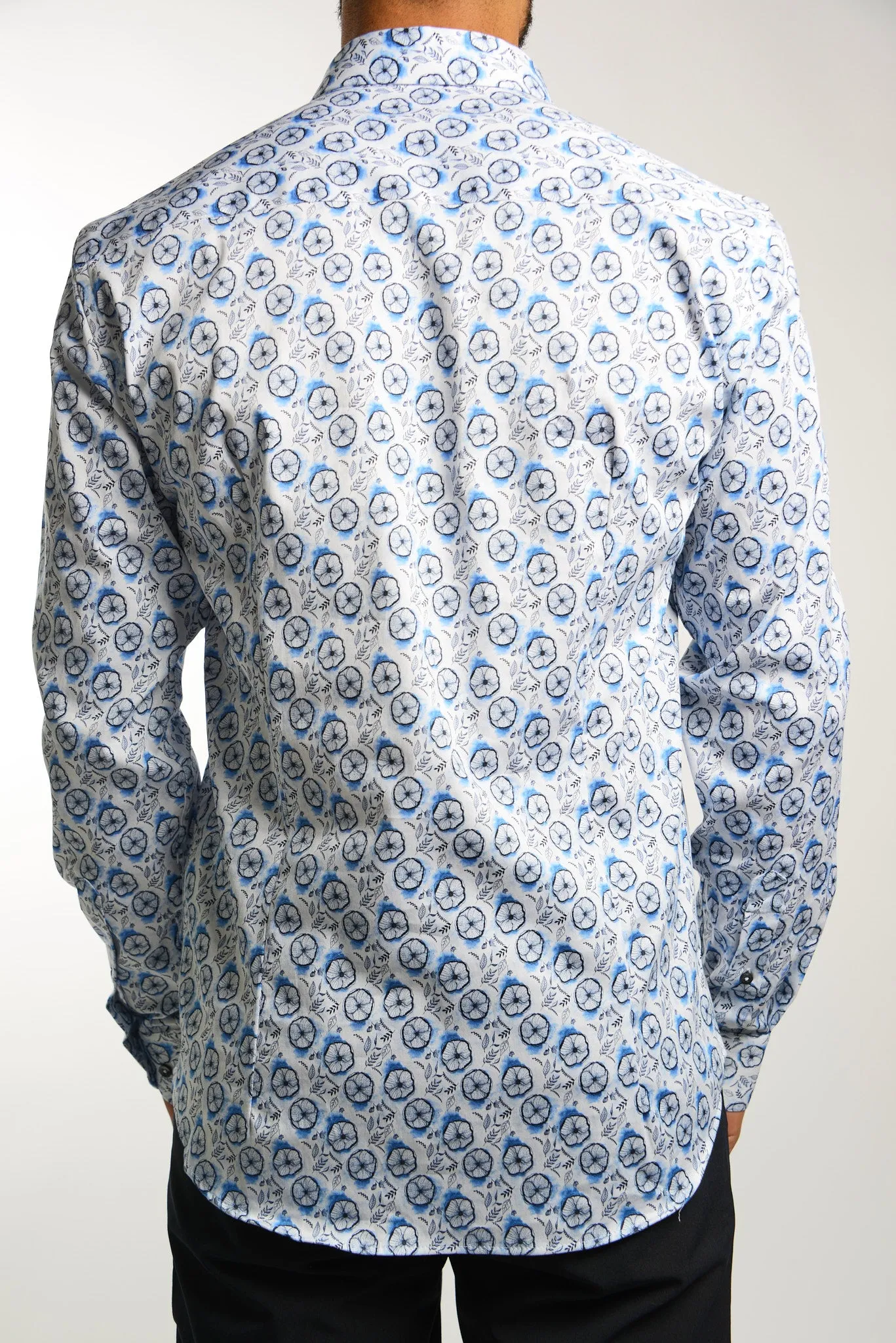 EURO SATEEN LS SPORT SHIRT