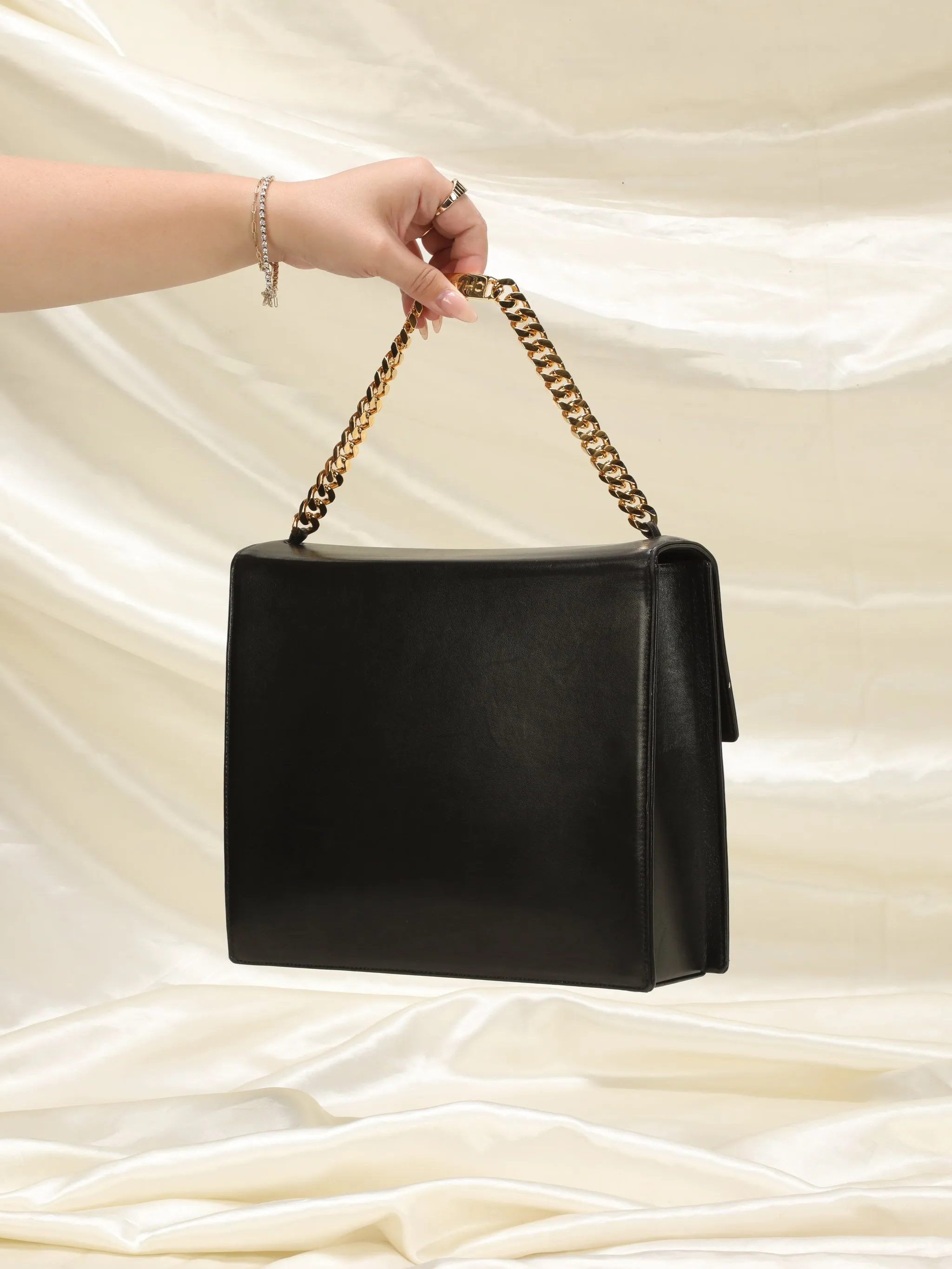 Extremely Rare Chanel Timeless Curb Chain Bag