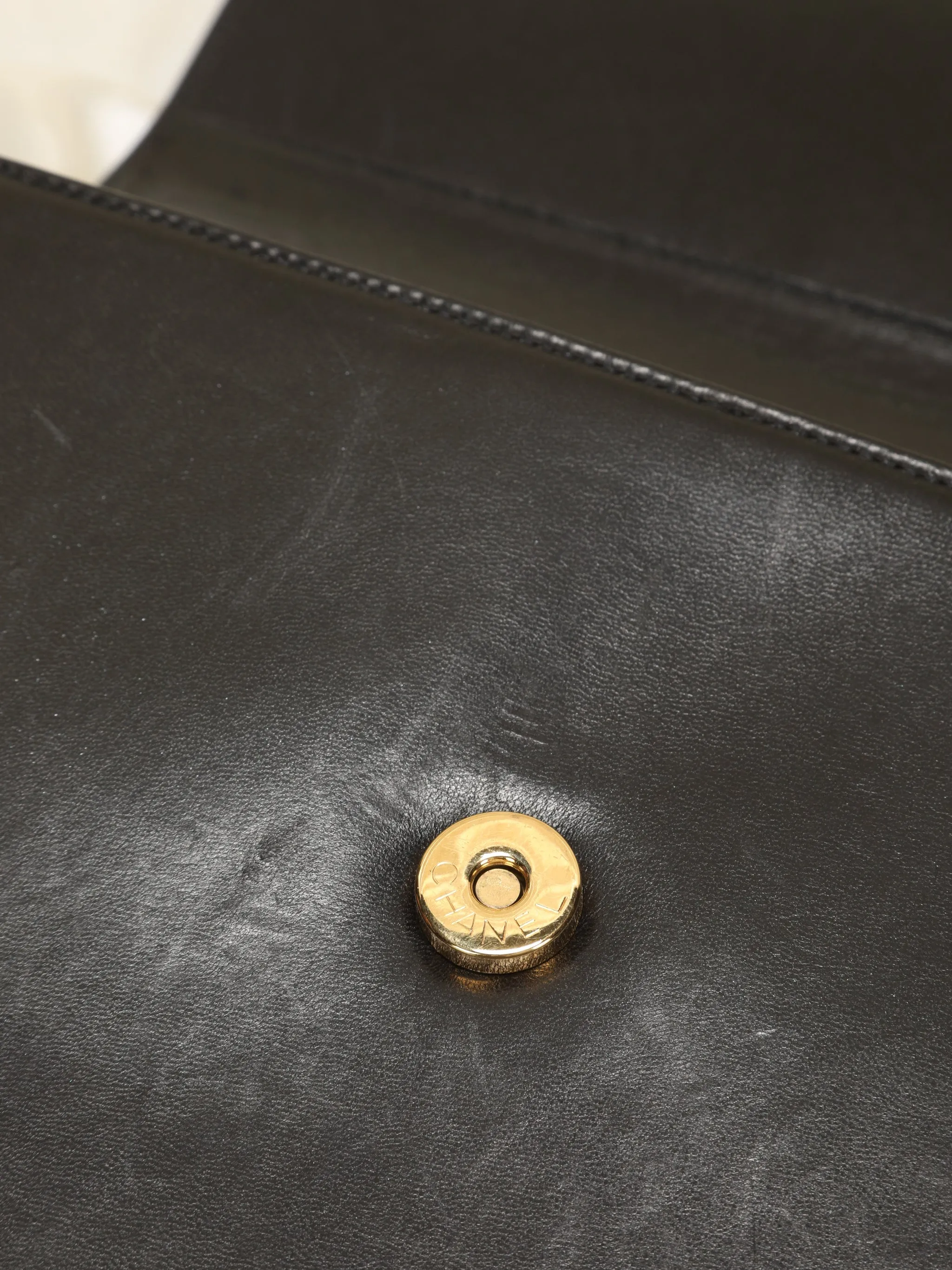 Extremely Rare Chanel Timeless Curb Chain Bag