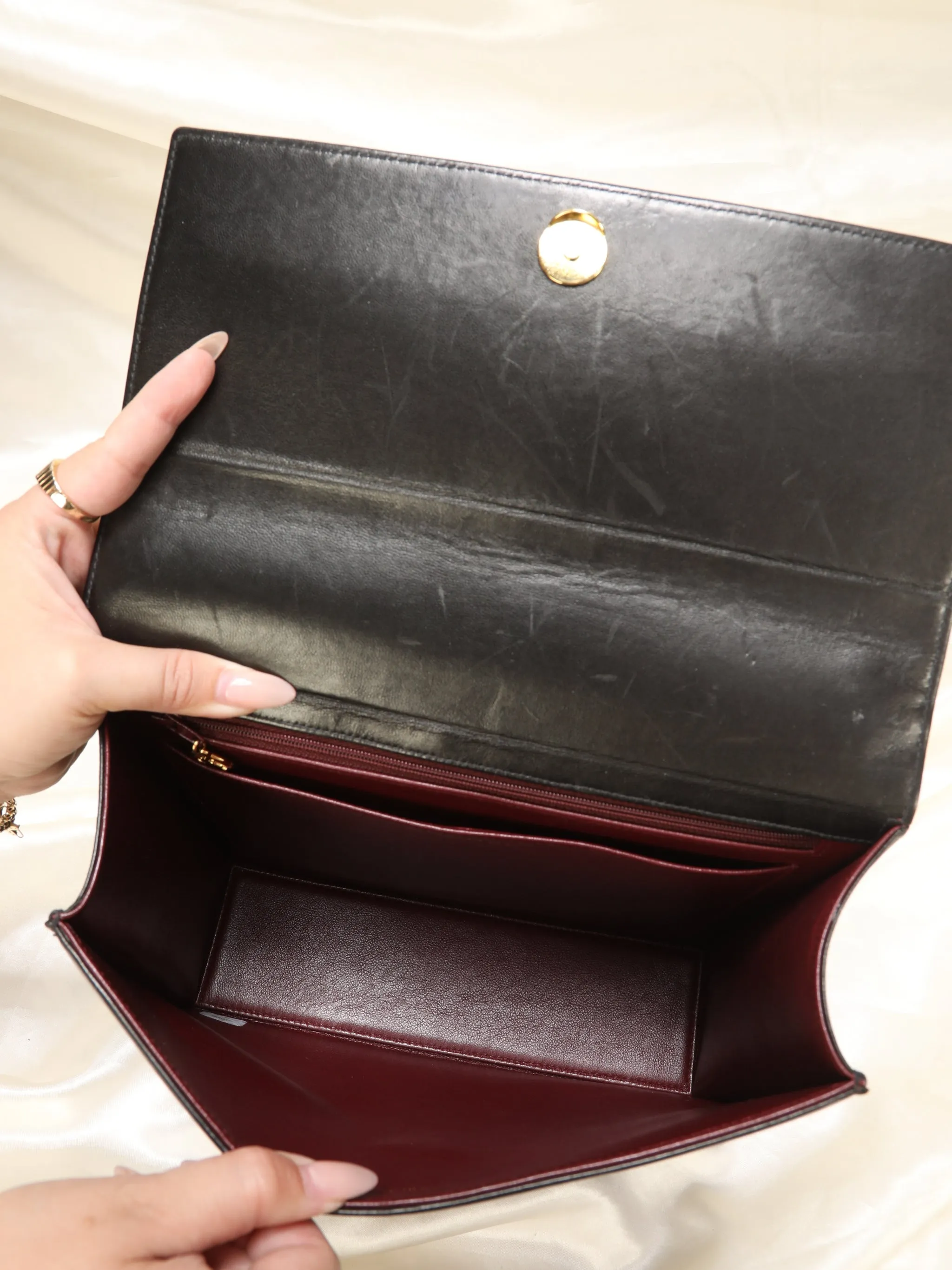 Extremely Rare Chanel Timeless Curb Chain Bag