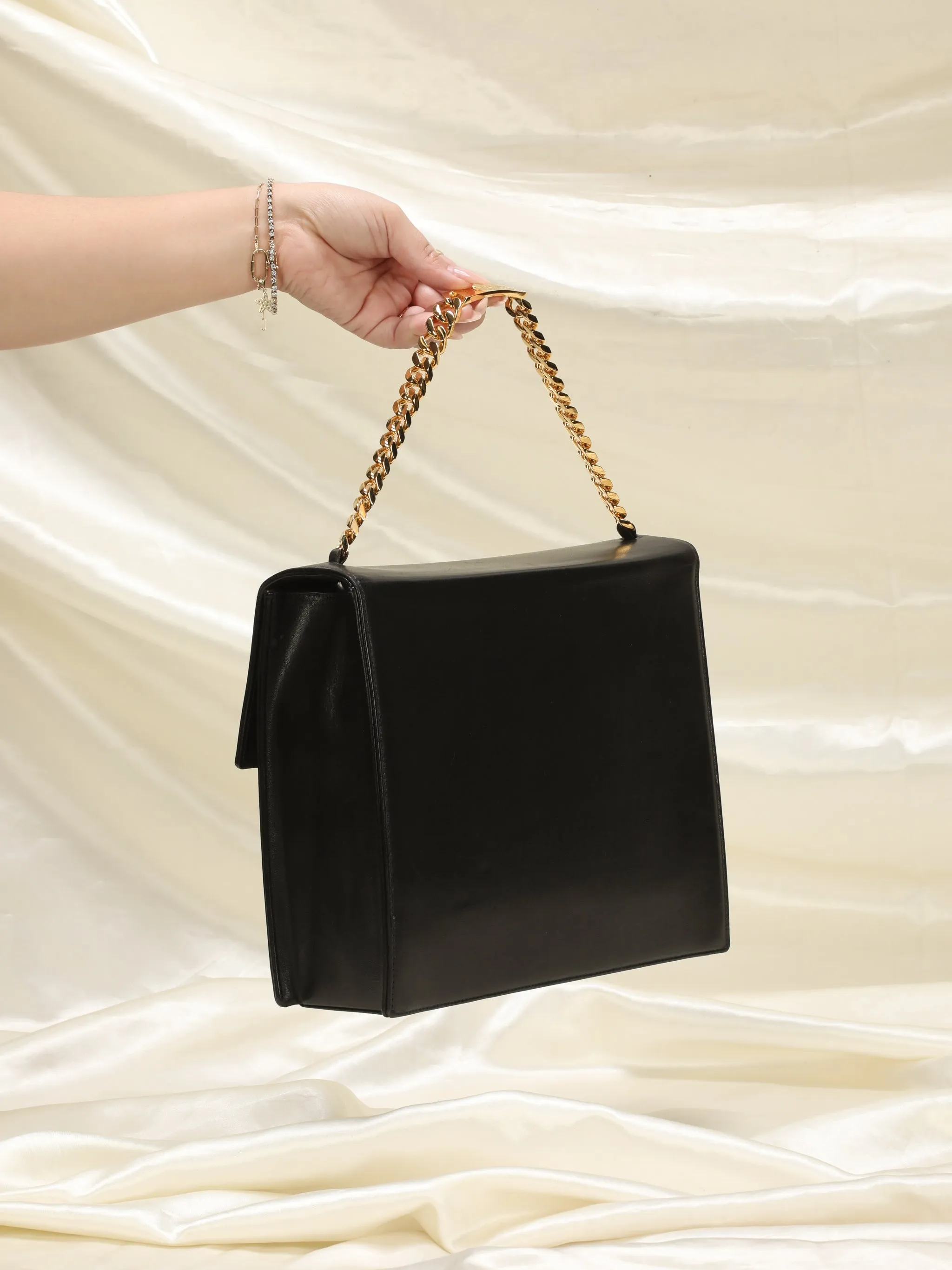 Extremely Rare Chanel Timeless Curb Chain Bag