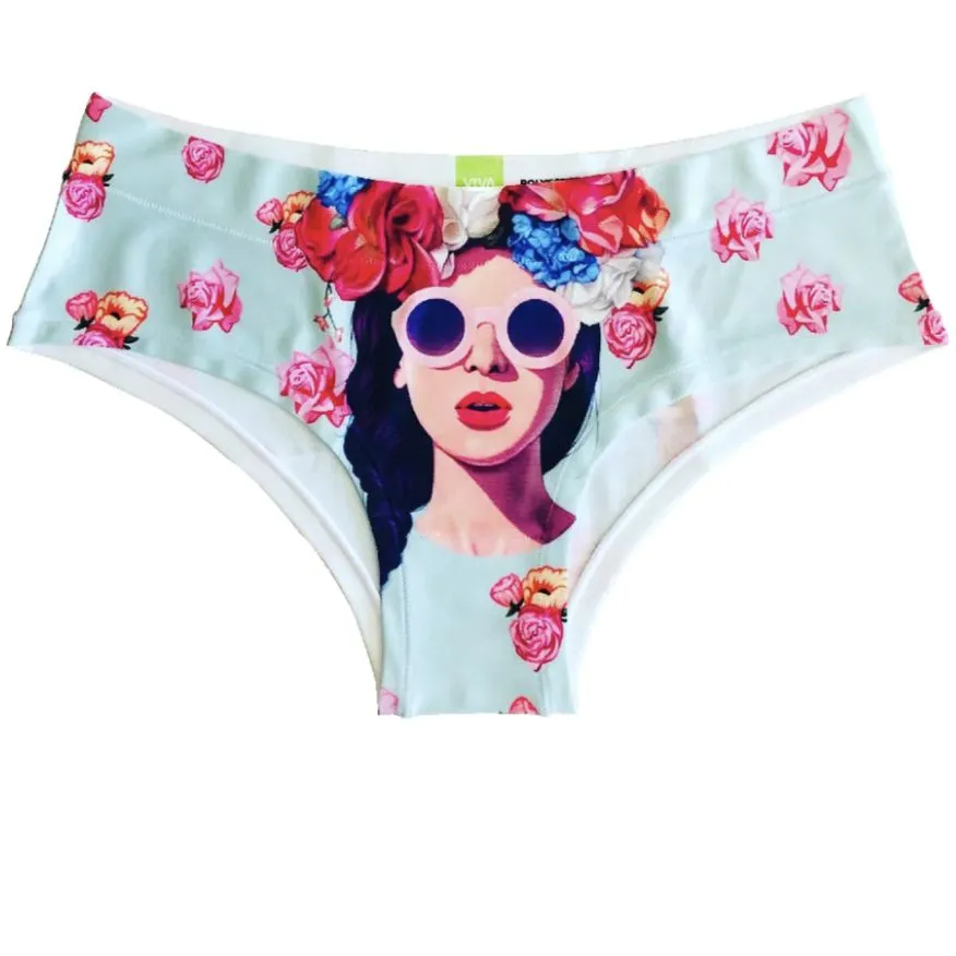 Happy Undies Pink Glasses Hipster