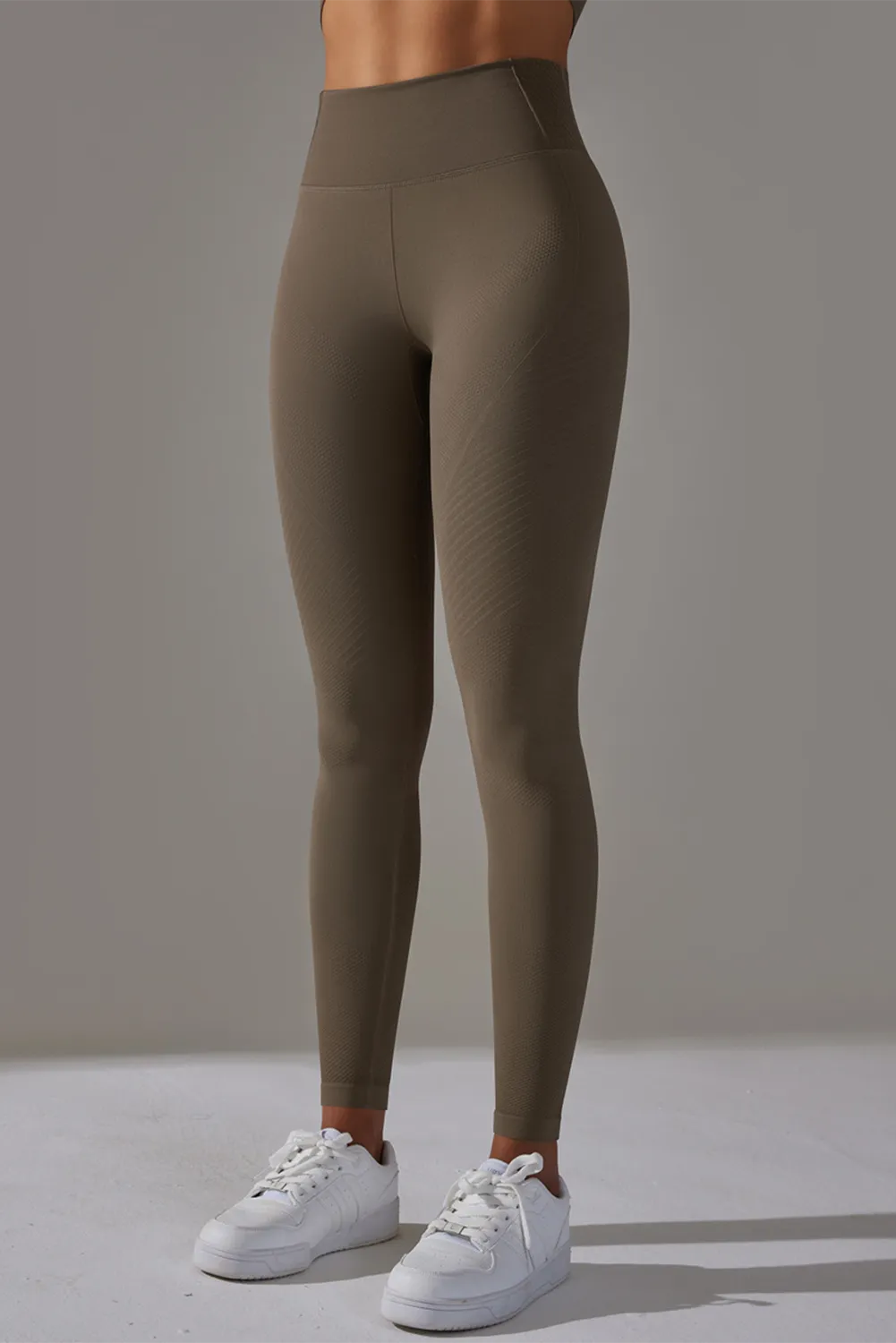 High Waist Ankle-length Yoga Pants