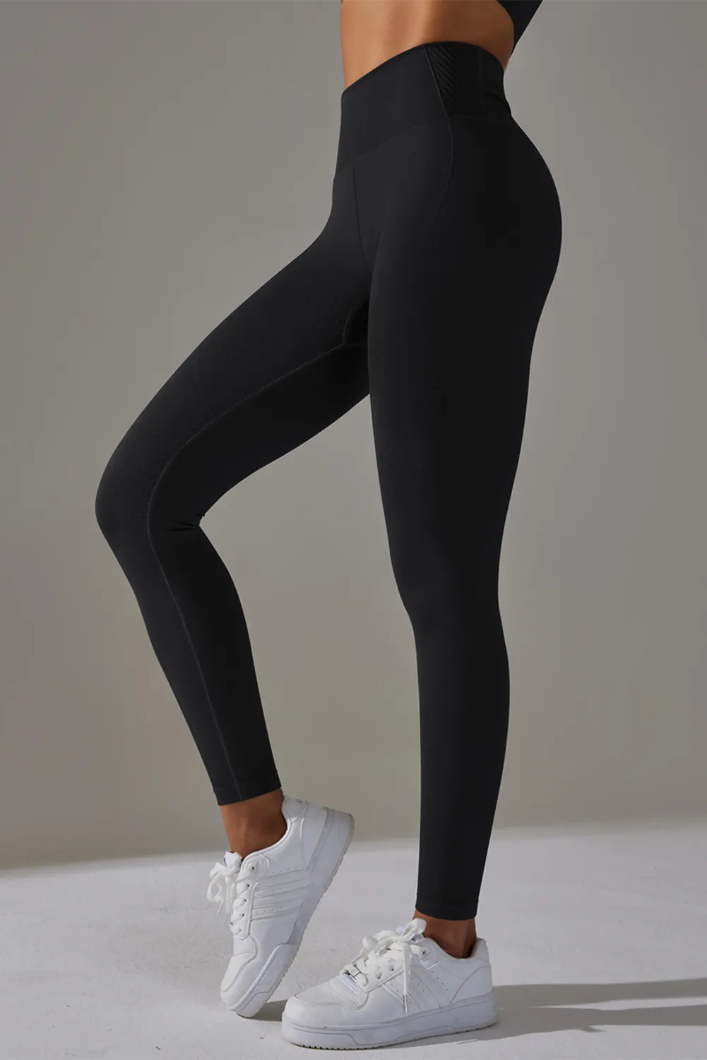 High Waist Ankle-length Yoga Pants