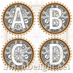 HOE0089 Timeless Treasures Font