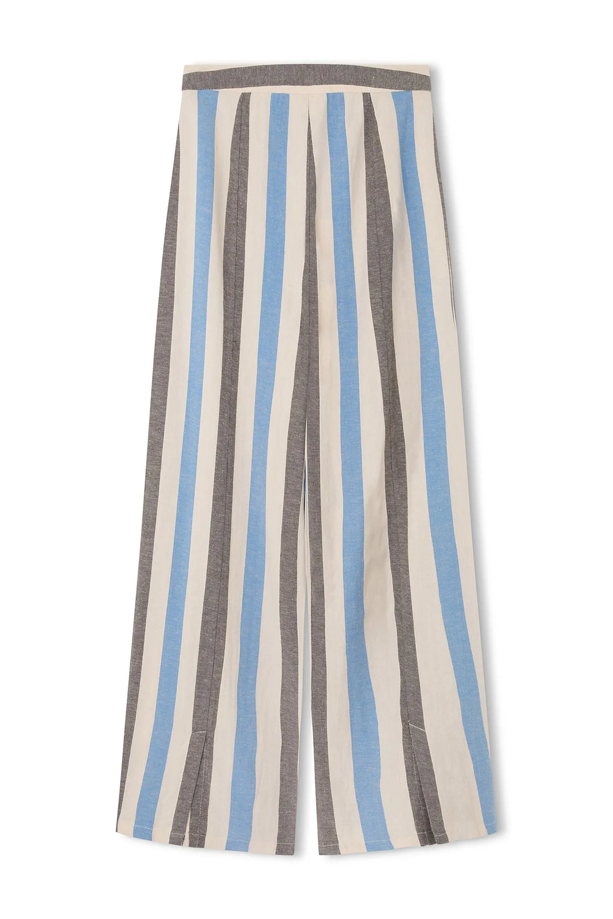 ORGANIC COTTON BLEND PANT | SKY STRIPE