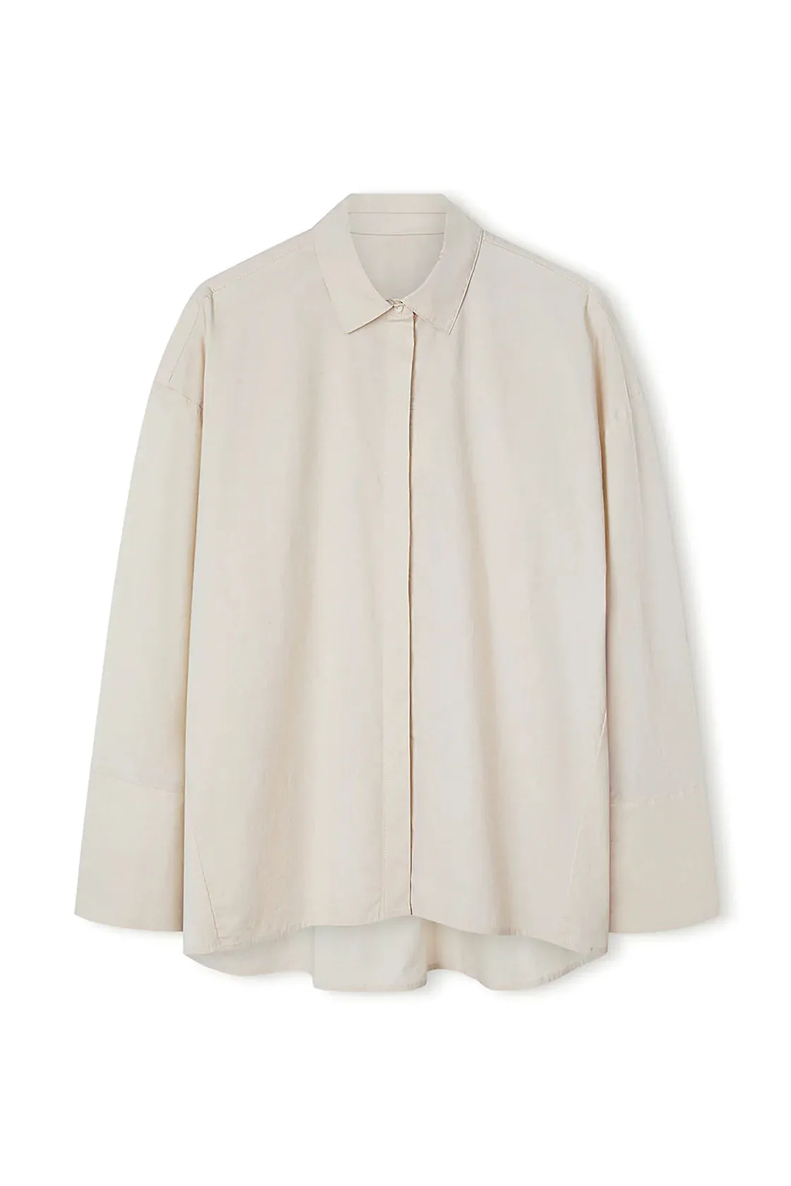 ORGANIC COTTON SHIRT | STONE