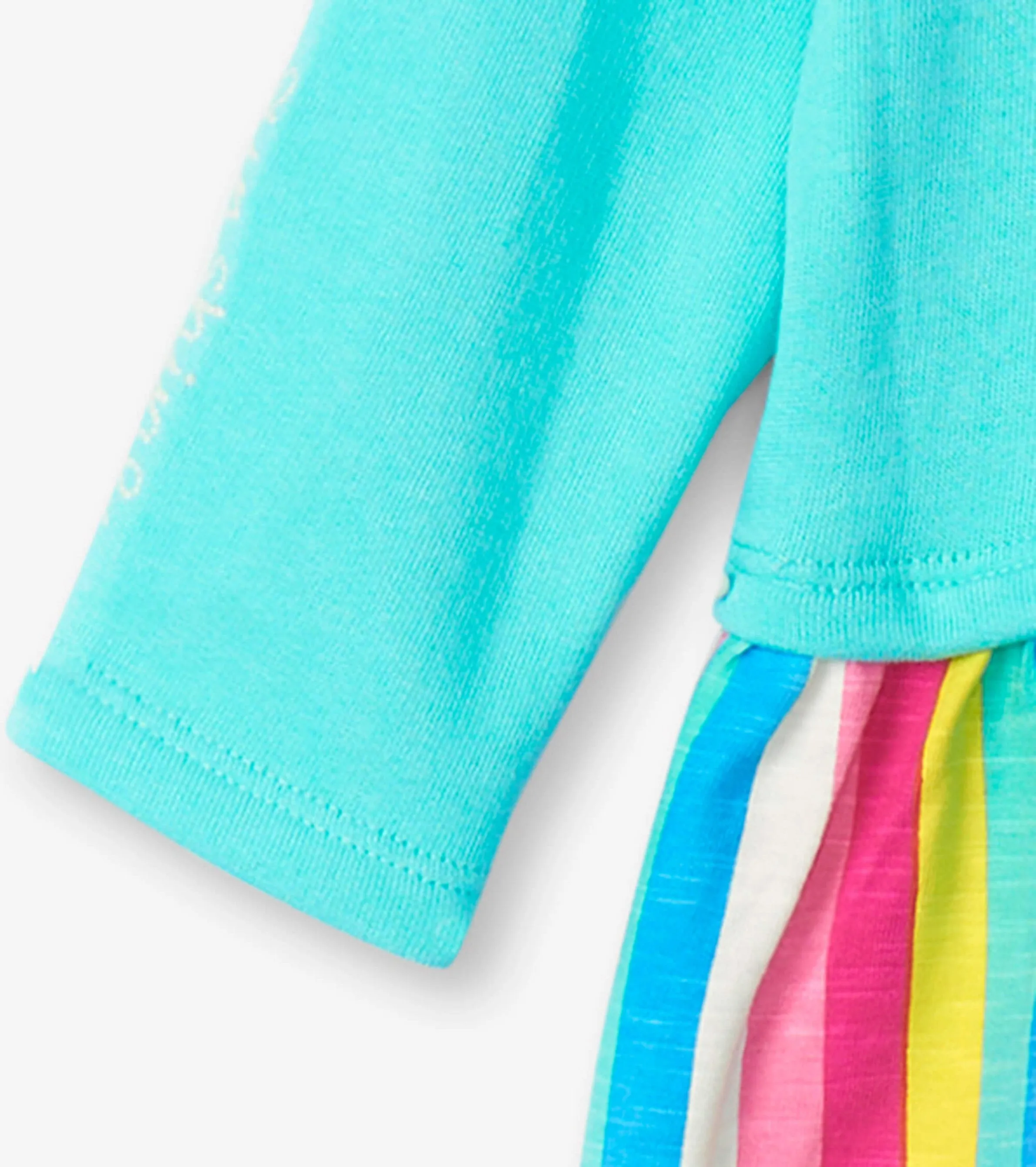Radiant Rainbow Layered Knit Dress