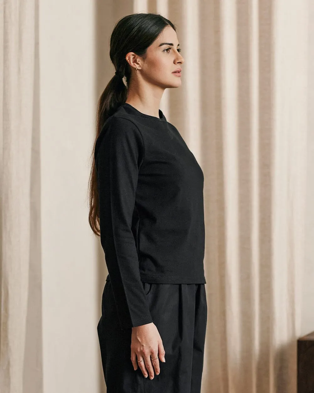 The Womens Midweight Organic Cotton Long Sleeve