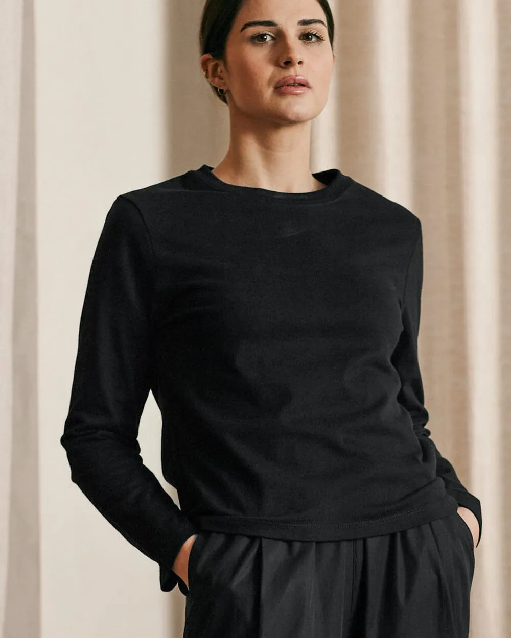 The Womens Midweight Organic Cotton Long Sleeve