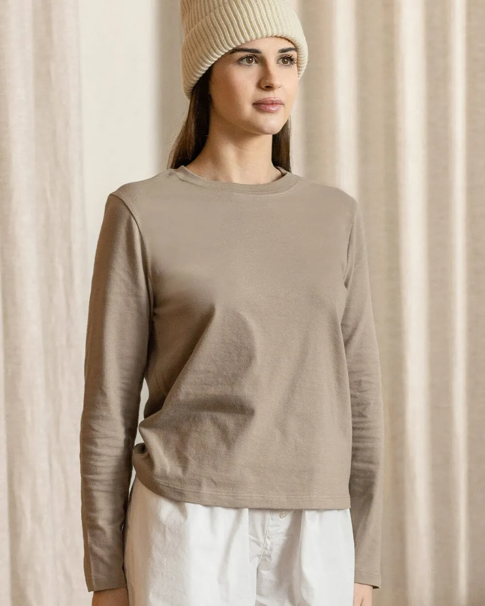 The Womens Midweight Organic Cotton Long Sleeve