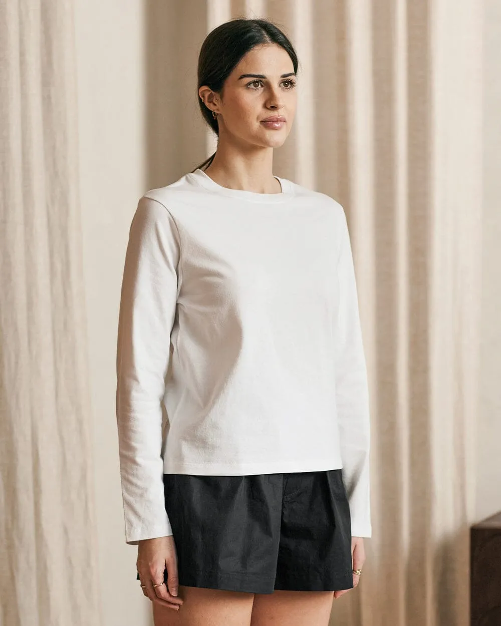The Womens Midweight Organic Cotton Long Sleeve