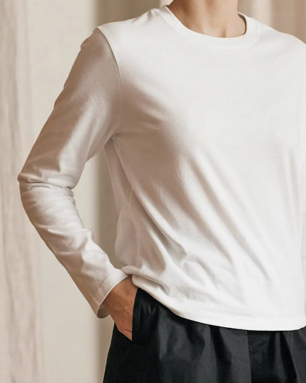 The Womens Midweight Organic Cotton Long Sleeve