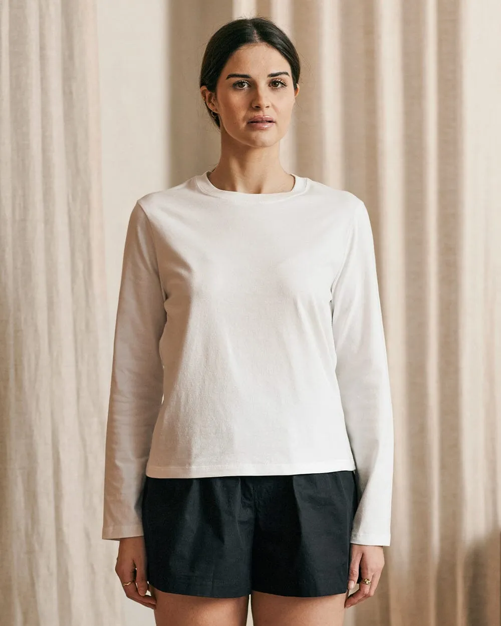 The Womens Midweight Organic Cotton Long Sleeve