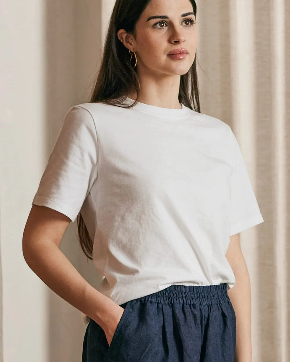 The Womens Midweight Organic Cotton Tee
