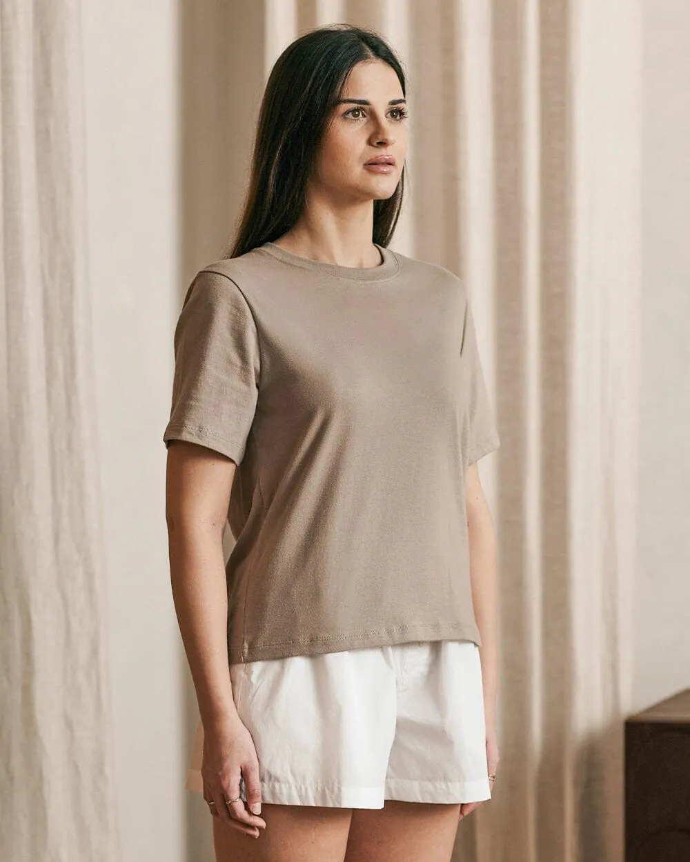 The Womens Midweight Organic Cotton Tee