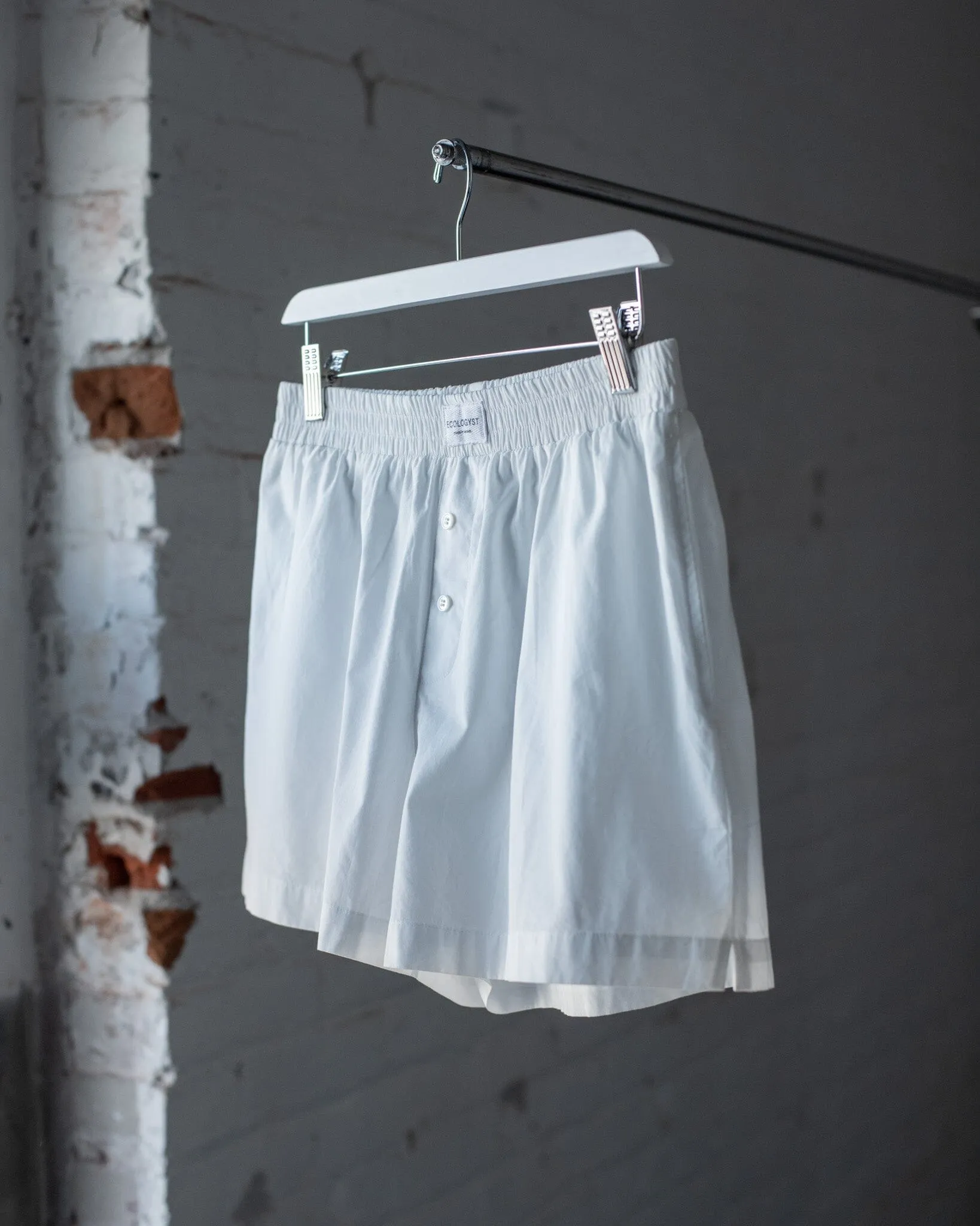 The Womens Organic Poplin Boxer Short