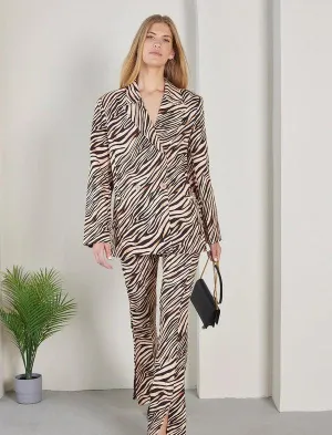 Tiger print pants